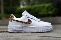 sneakers nike air force 1 pixel white leopard